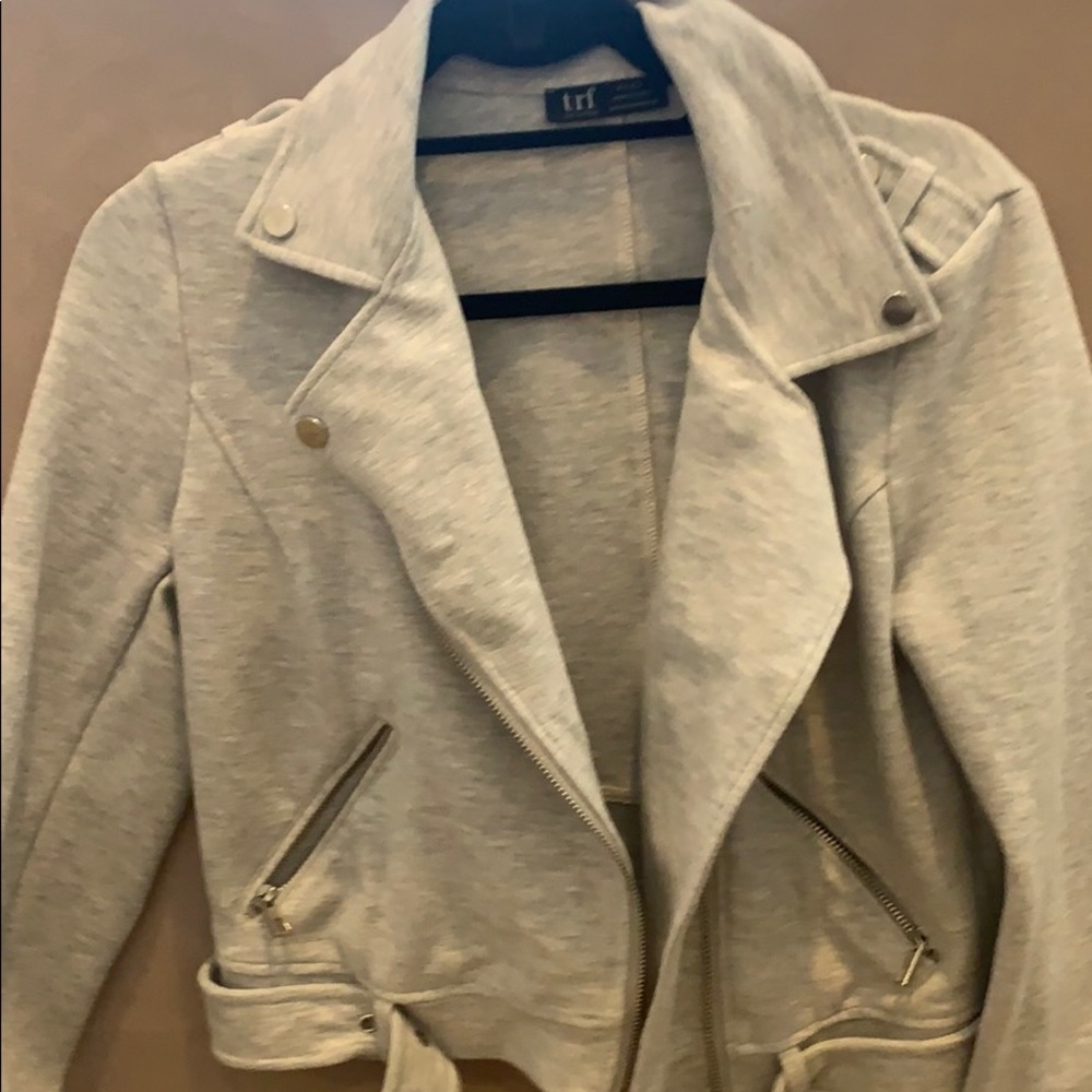 Zara cotton Moto jacket!